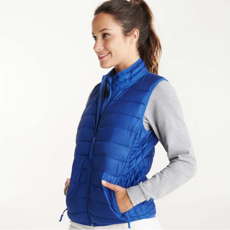 Gilet discount plume femme