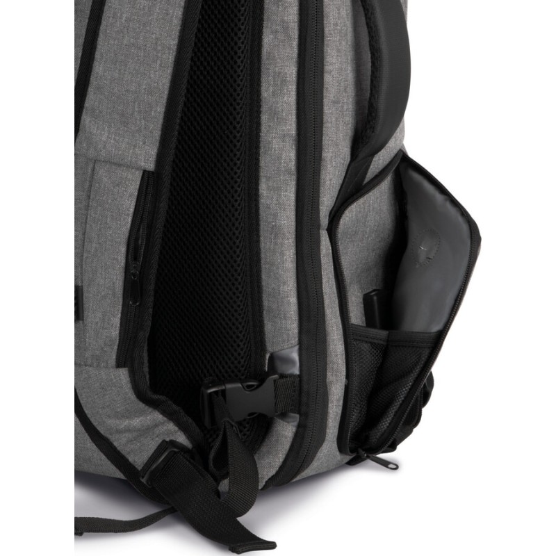 Sac à dos antivol en polyester avec port USB, 32 litres