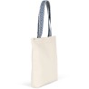 Sac shopping recyclé, poche intérieure de rangement, 285 g/m²