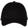 Casquette 6 panneaux Black & Match, 100% coton brossé, 260 g/m²