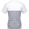 T-shirt marinière en coton organique manches courtes, 180 g/m²