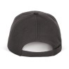 Casquette 7 panneaux en coton sergé réglable par scratch, 155 g/m²