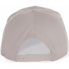 Casquette souple 5 panneaux en coton sergé, 155 g/m²