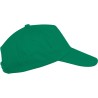 Casquette enfant 5 panneaux en coton sergé, 155 g/m²