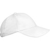 Casquette enfant 6 panneaux en coton avec liseré contrasté, 260 g/m²