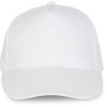 Casquette 5 panneaux avec renfort frontal en coton brossé, 180 g/m²