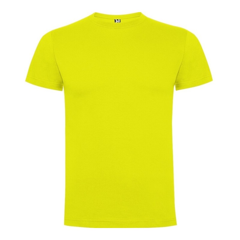 T-shirt homme en coton manches courtes quadruple épaisseur, 165 g/m²