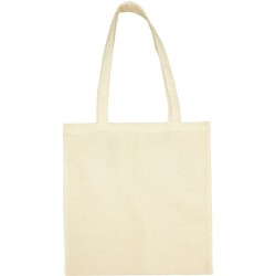 Tote bag, sac shopping en coton sans marque, premier prix en 140 g/m²