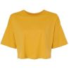 T-shirt court décontracté femme en coton, manches oversize, 120 g/m²