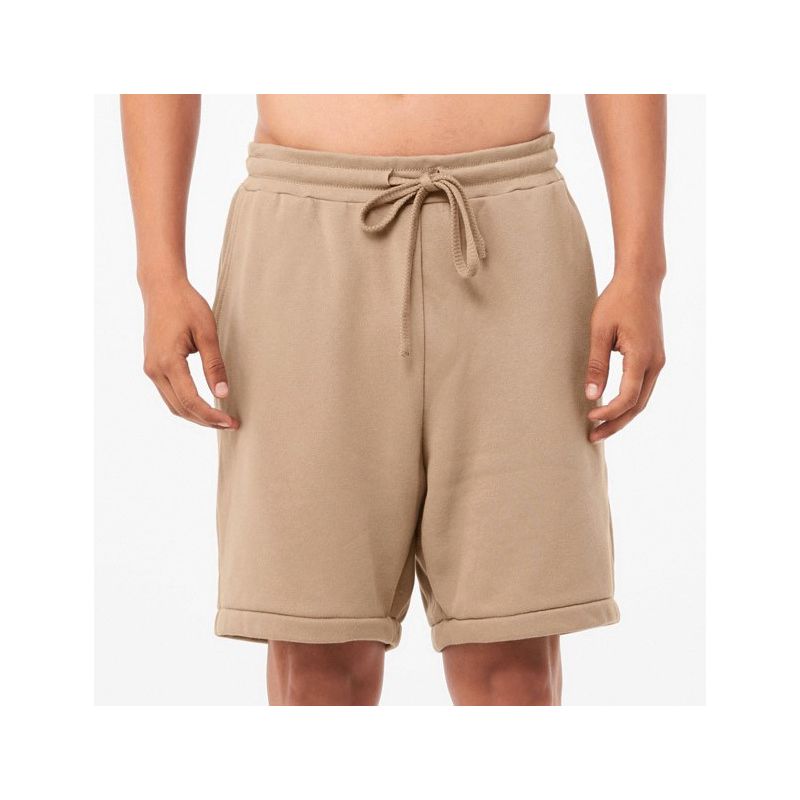 Short unisexe molletonné, poches latérales, cordon de serrage, 227 g/m²