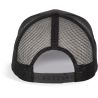 Casquette trucker 6 panneaux polyester recyclé avec fermeture snapback, 145 g/m²