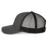 Casquette trucker 6 panneaux polyester recyclé avec fermeture snapback, 145 g/m²