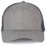 Casquette trucker 6 panneaux polyester recyclé avec fermeture snapback, 145 g/m²