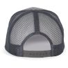 Casquette trucker 6 panneaux polyester recyclé avec fermeture snapback, 145 g/m²