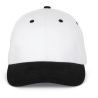 Casquette 6 panneaux en coton réglable par boucle métallique, 260 g/m²