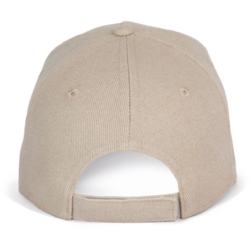 Casquette baseball 5 panneaux en coton brossé épais haute qualité, 340 g/m²