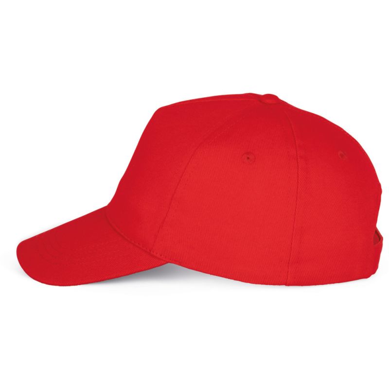 Casquette baseball 5 panneaux en coton brossé épais haute qualité, 340 g/m²