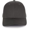 Casquette Baseball 6 panneaux en coton avec boucle métal, 260 g/m²