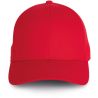 Casquette Baseball 6 panneaux en coton avec boucle métal, 260 g/m²