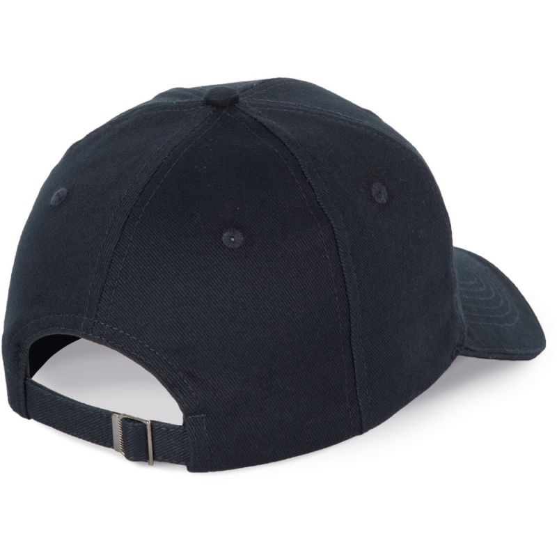 Casquette sandwich contrastée 6 panneaux en coton, 260 g/m²