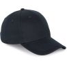 Casquette sandwich contrastée 6 panneaux en coton, 260 g/m²