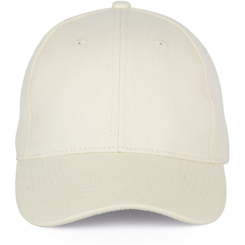 Casquette baseball 6 panneaux en coton brossé épais, 340 g/m²