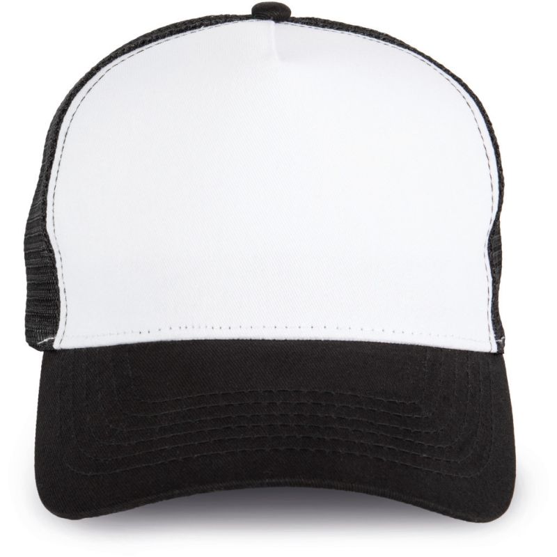 Casquette trucker 5 panneaux style décontracté, 185 g/m²