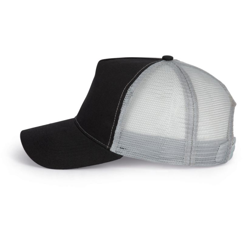 Casquette trucker 5 panneaux style décontracté, 185 g/m²