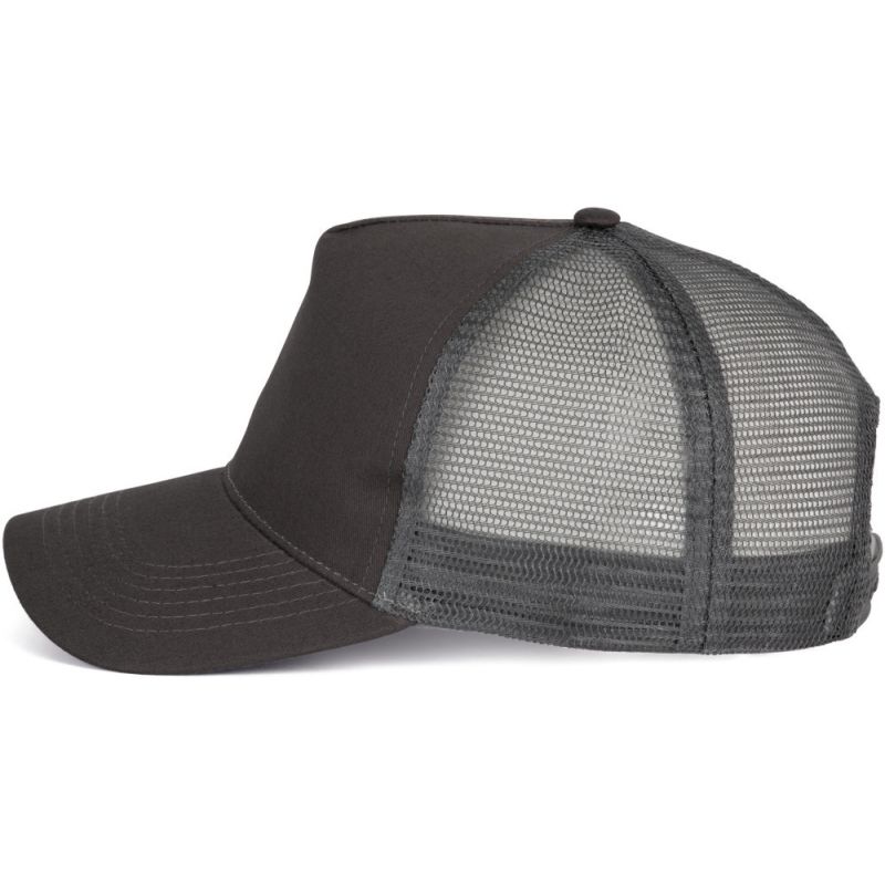 Casquette trucker 5 panneaux style décontracté, 185 g/m²