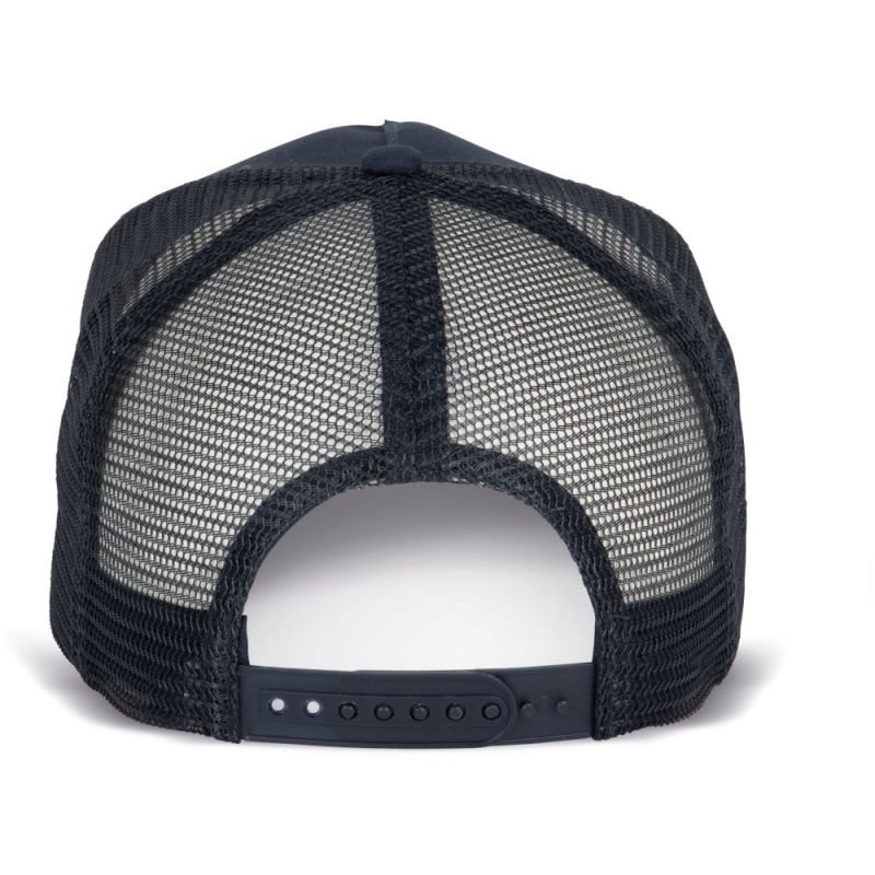 Casquette trucker 5 panneaux style décontracté, 185 g/m²