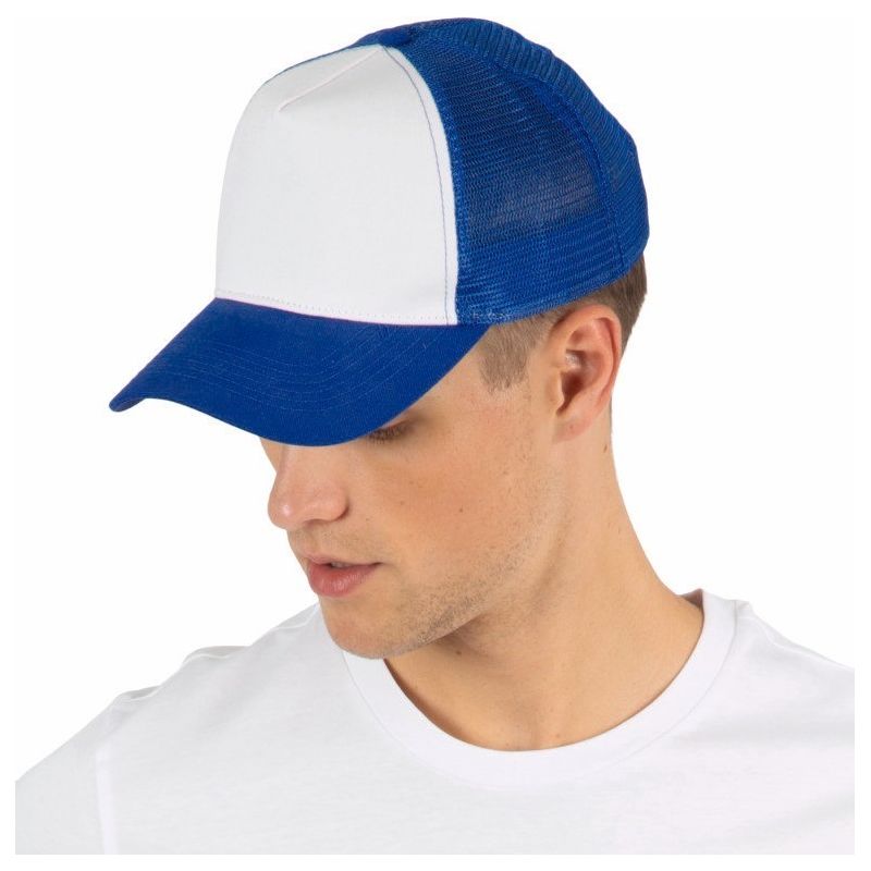 Casquette trucker 5 panneaux style décontracté, 185 g/m²