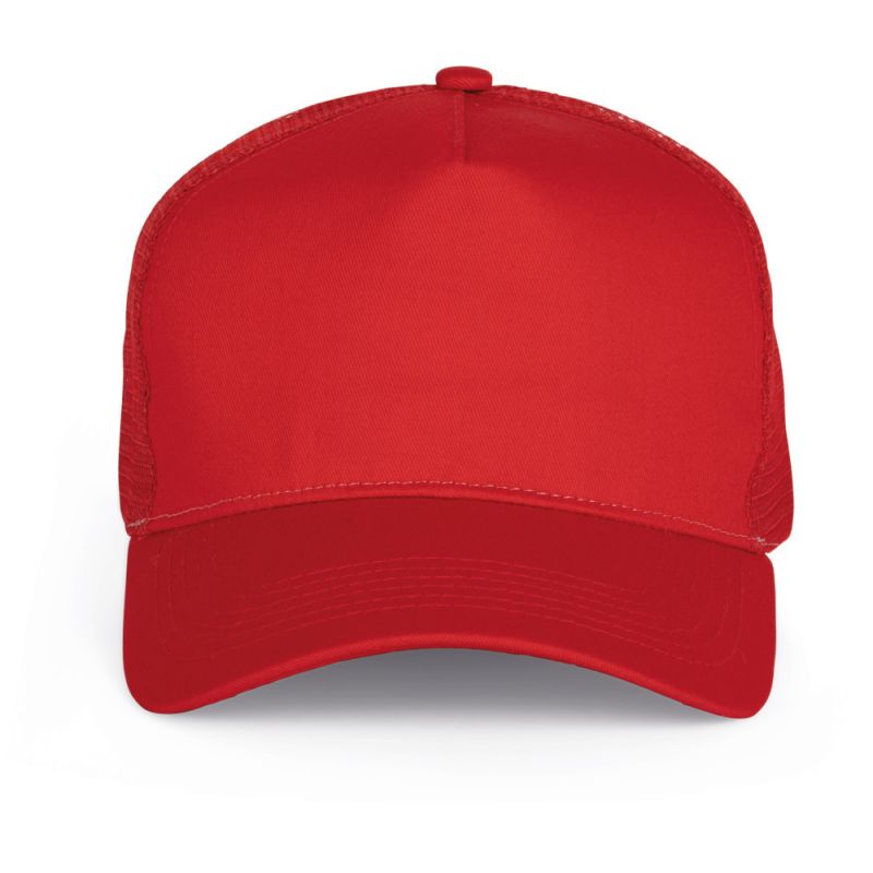 Casquette trucker 5 panneaux style décontracté, 185 g/m²