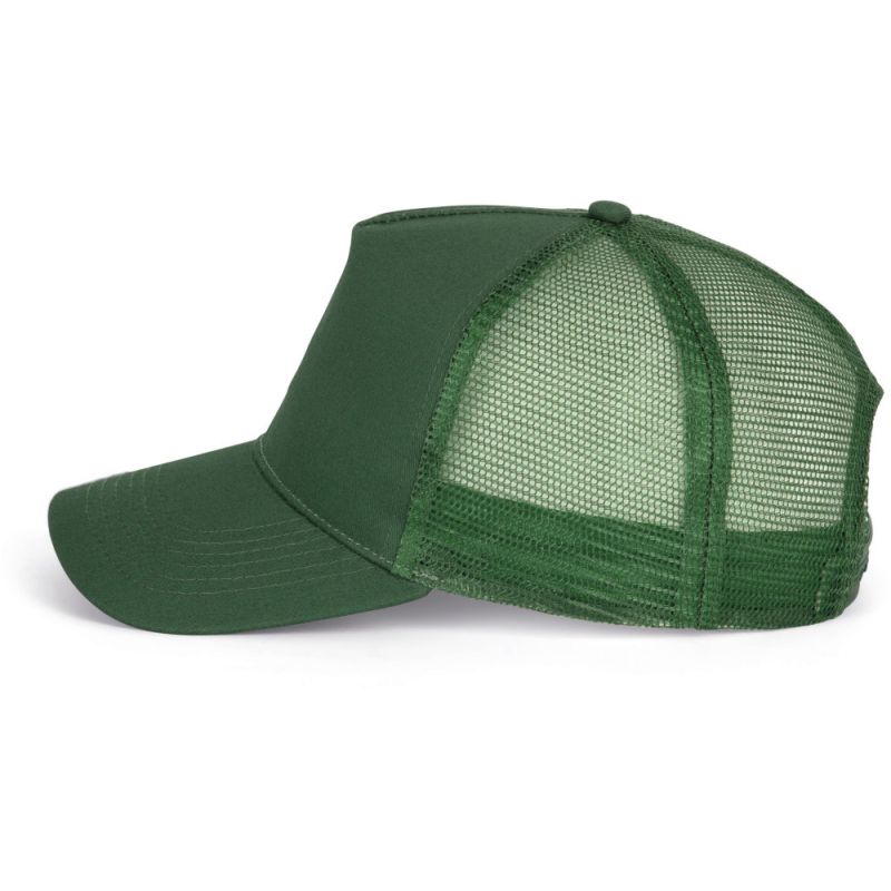 Casquette trucker 5 panneaux style décontracté, 185 g/m²