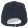 Casquette 5 panneaux en coton réglable par boucle métallique, 260 g/m²