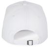 Casquette 5 panneaux en coton réglable par boucle métallique, 260 g/m²