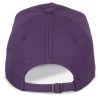 Casquette 5 panneaux en coton réglable par boucle métallique, 260 g/m²