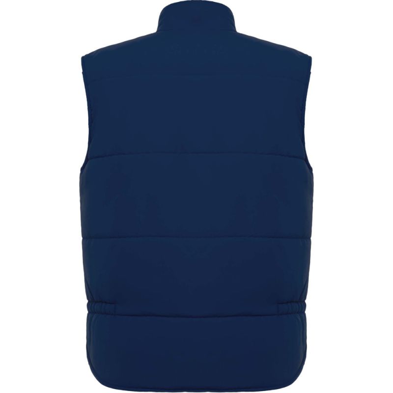 Gilet haute visibilité réversible multi-poches avec col montant, 450 g/m²