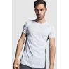 T-shirt technique adulte combiné deux tissus, manches courtes raglan, 140 g/m²