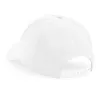 Casquette enfant 5 panneaux réglable en coton bio, visière préformée