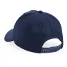 Casquette enfant 5 panneaux réglable en coton bio, visière préformée