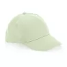 Casquette enfant 5 panneaux réglable en coton bio, visière préformée