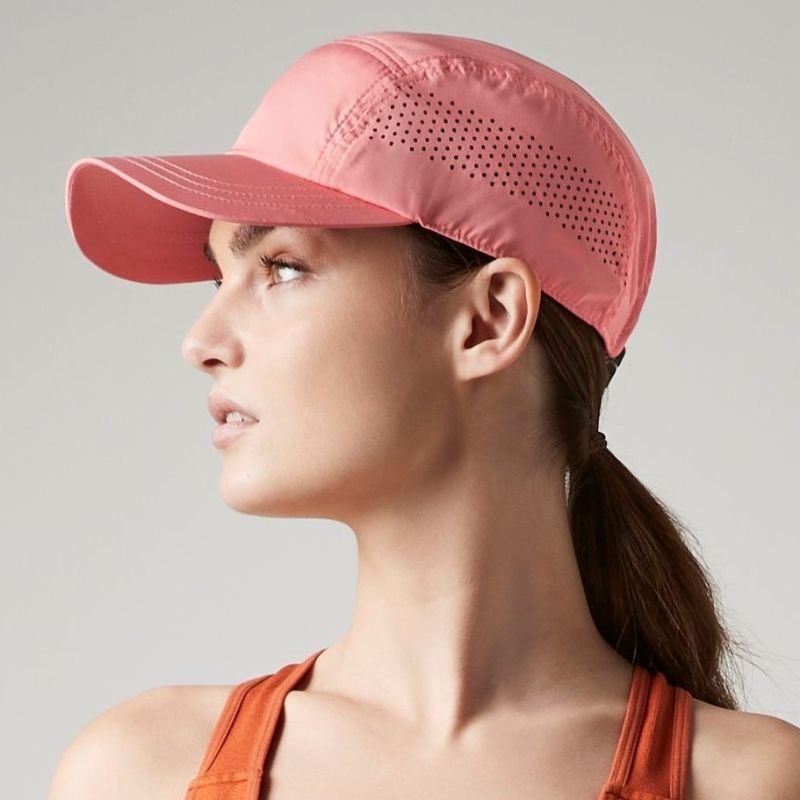 Casquette de sport ajustable en tissu technique léger, séchage rapide