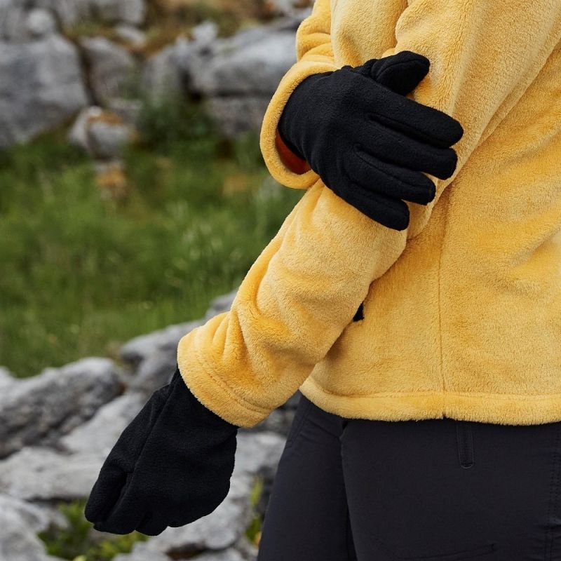 Gants polaire ultra-isolants, légers et confortables en polyester recyclé