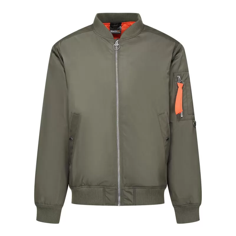 Veste de pilote en polyester brillant, imperméable Hydrafort, 140 g/m²