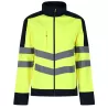 Veste softshell imperméable, respirant, haute visibilité, 310 g/m²