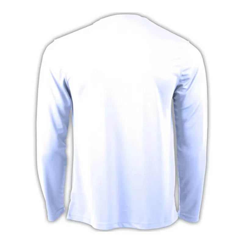 T-shirt manches longues respirant polyester Neoteric, coupe sportive, protection UPF 30+UV