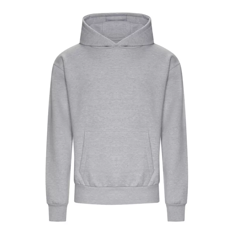 Sweat à capuche épais et oversize en coton ringspun, 440 g/m²