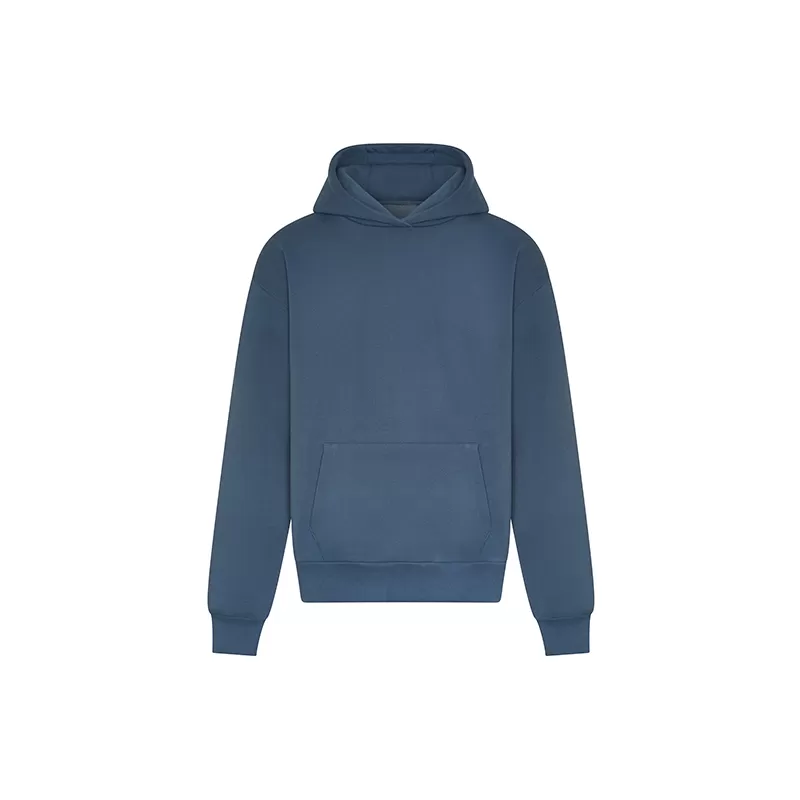 Sweat à capuche épais et oversize en coton ringspun, 440 g/m²