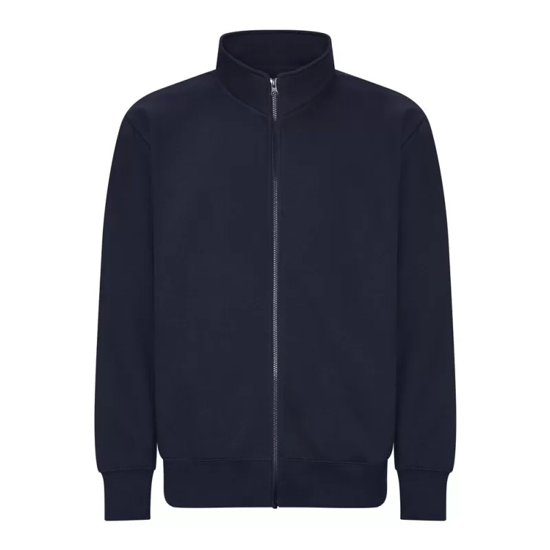 Sweat zippé unisexe sans capuche, fermeture zippée YKK, 330 g/m²