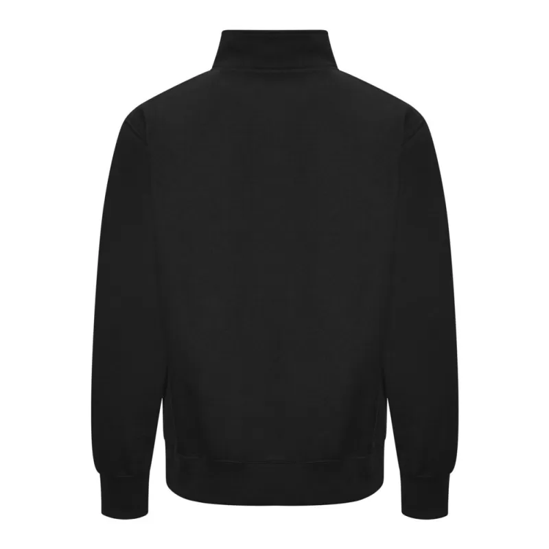 Sweat zippé unisexe sans capuche, fermeture zippée YKK, 330 g/m²